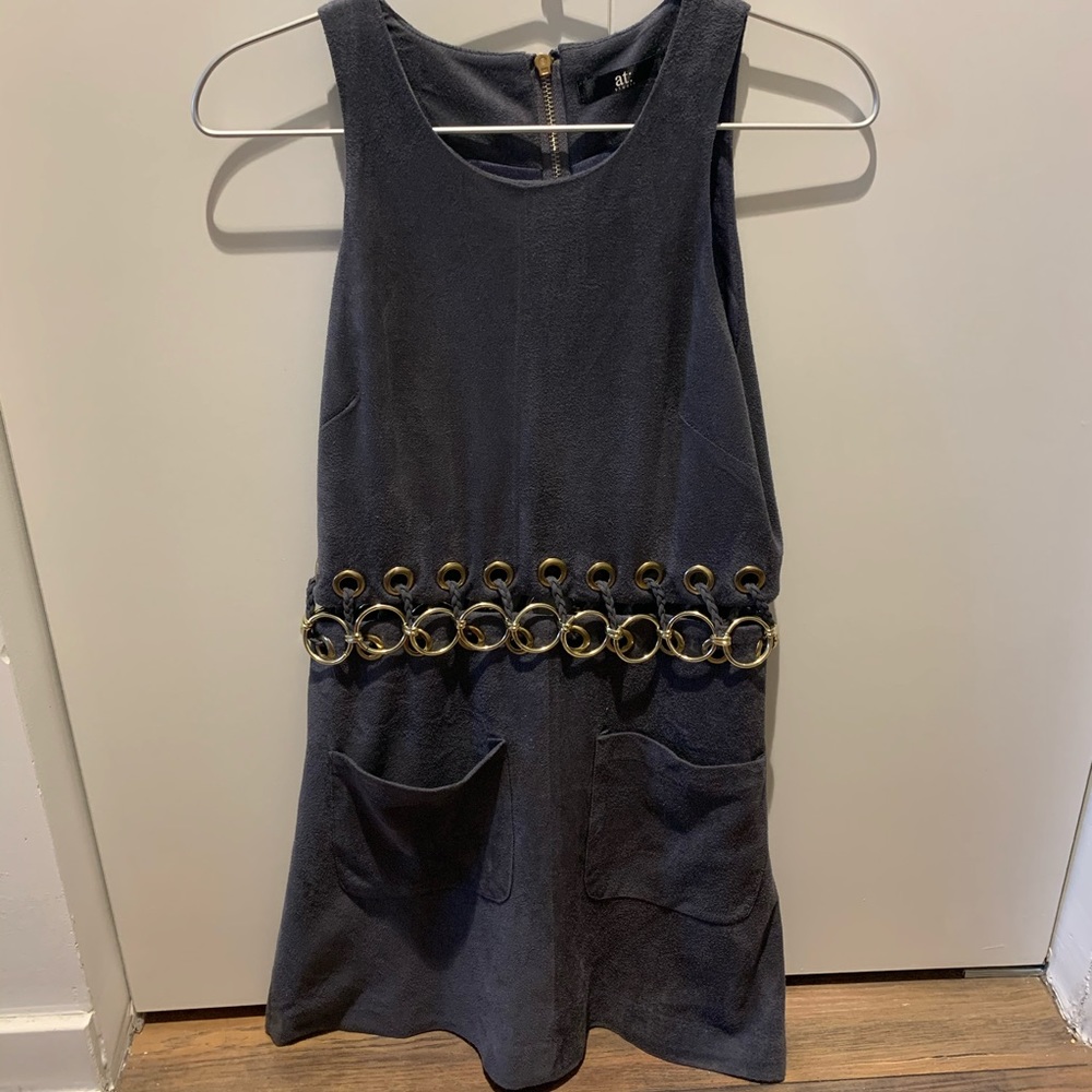 designer brand chain dress